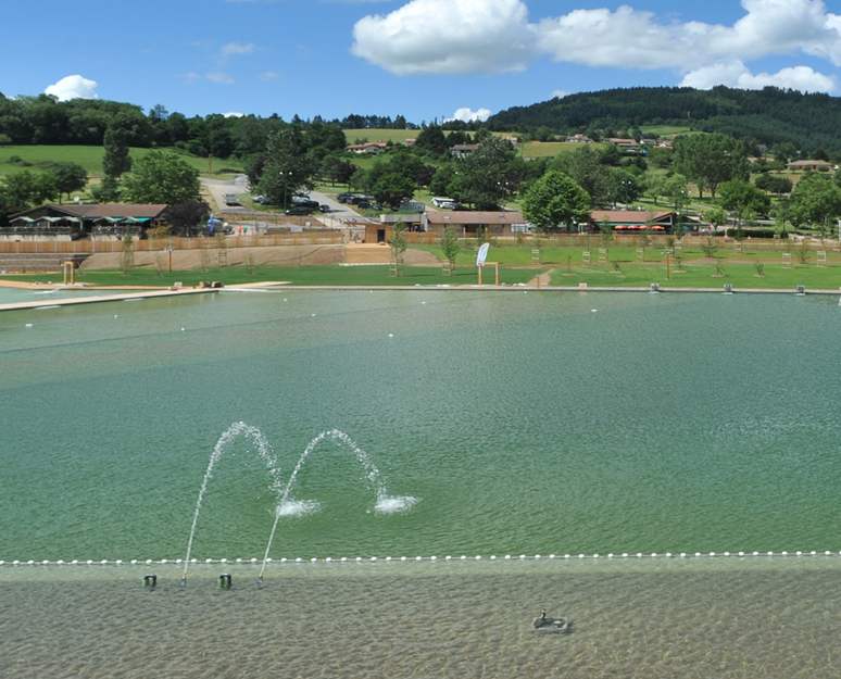 photo piscine biologique lac des sapins